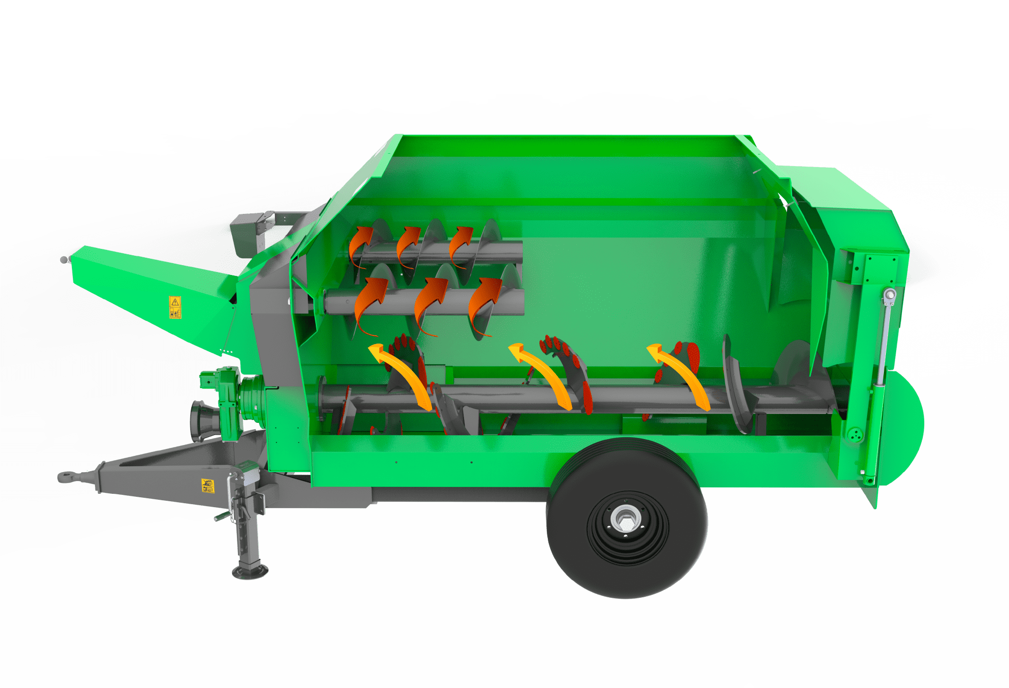 homojen karisim yatay tek